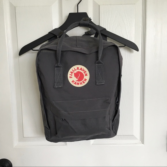 Fjallraven Grey Book Bag Backpack Fjall Raven Fox